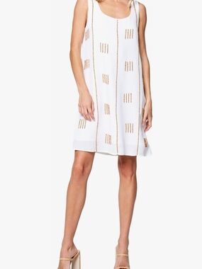 CIEBON Misella Beaded Sleeveless Dress